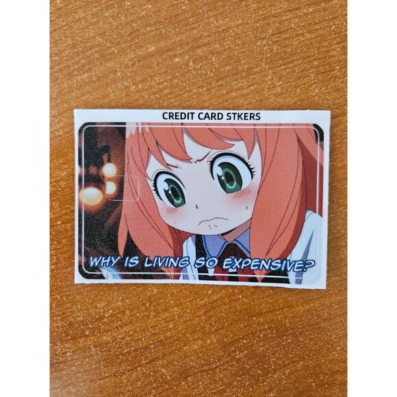 Credit Card Skin, Debit Card Skin Sticker Spy X Family Credit Card Skin Sticker - Picture 1 of 2